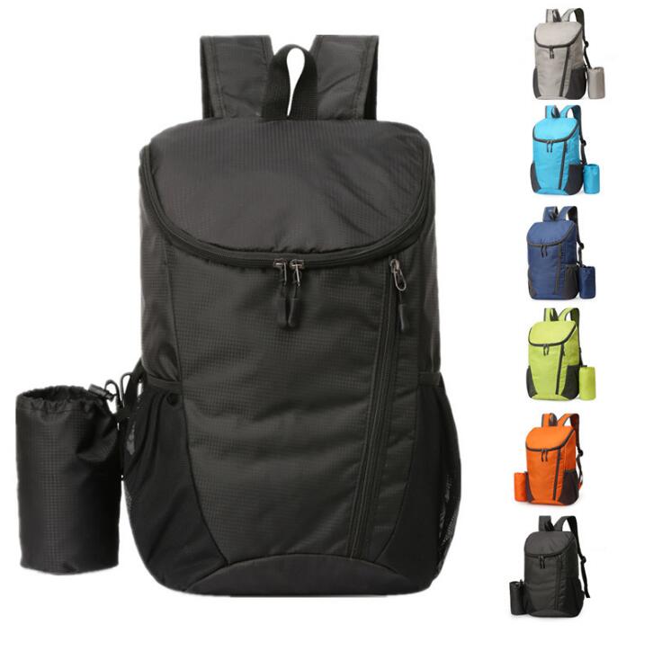 Backpacks Double Shoulder Folding Backpack Ultra Light Portable Outdoor Sport Waterproof Travel Bags Large Capacity Mountaineering Bag YL599, About 28*20*42cm
Backpacks Double Shoulder Folding Backpack Ultra Light Portable Outdoor Sport Waterproof Travel Bags Large Capacity Mountaineering Bag YL599, About 28*20*42cm