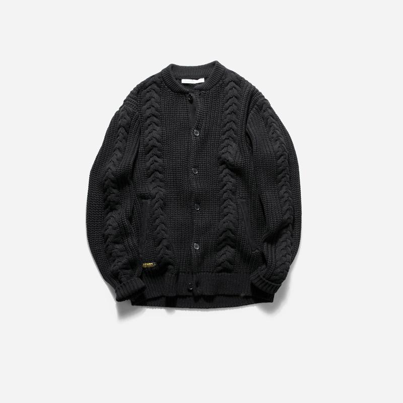 luoye luo ye 2020 Autumn New Style Japanese-style Origional Thick Needle Baseball Sweater Cardigan Ms008, Black and white with pattern
luoye luo ye 2020 Autumn New Style Japanese-style Origional Thick Needle Baseball Sweater Cardigan Ms008, Black and white with pattern