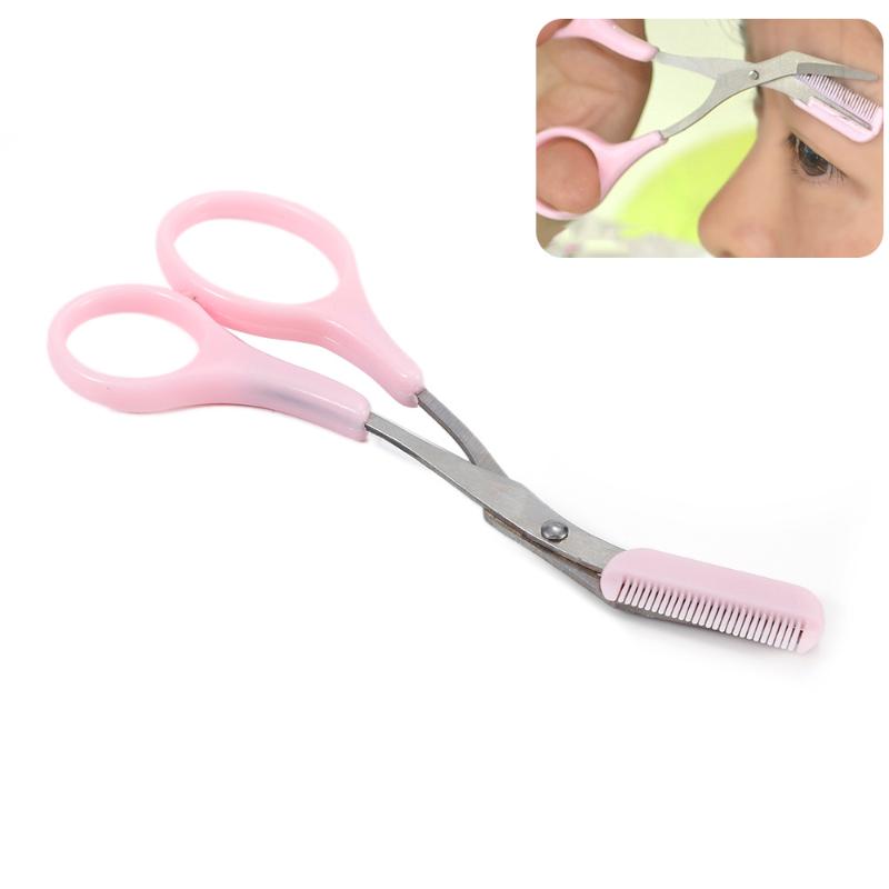 2020 Newest Easy To Use And Pratical Eyebrow Eyelash Hair Scissors Comb Trimmer Pink Stainless Steel Tool Pink
2020 Newest Easy To Use And Pratical Eyebrow Eyelash Hair Scissors Comb Trimmer Pink Stainless Steel Tool Pink