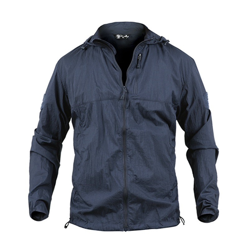 Tactical jacket Summer Men Quick-drying breathable Thin Sun protection jacket Outdoor Army Camping Hunting Hiking Skin outerwear, Blue
Tactical jacket Summer Men Quick-drying breathable Thin Sun protection jacket Outdoor Army Camping Hunting Hiking Skin outerwear, Blue