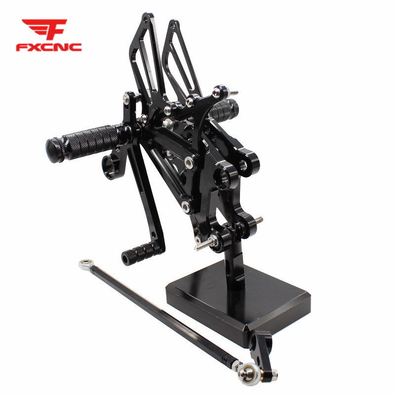 For YZF R125 MT125 2008-2013 Adjustable Aluminum Motorcycle Rearset Footrest Footpeg Rear Set Footrest Foot Pegs New 
For YZF R125 MT125 2008-2013 Adjustable Aluminum Motorcycle Rearset Footrest Footpeg Rear Set Footrest Foot Pegs New