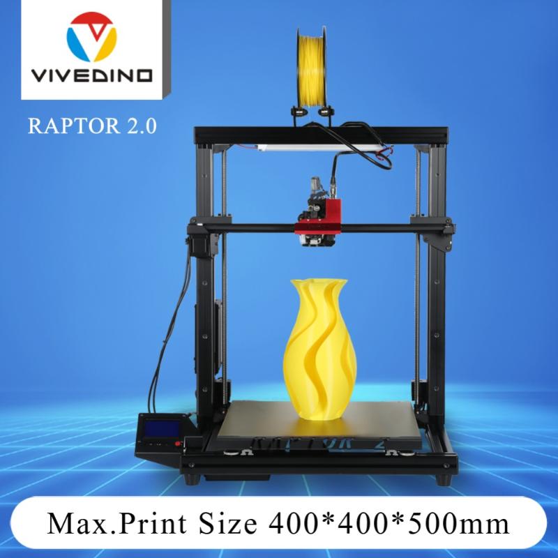 VIVEDINO Raptor 2.0 popular model with full metal frame high precision multifunction 3D printer
VIVEDINO Raptor 2.0 popular model with full metal frame high precision multifunction 3D printer