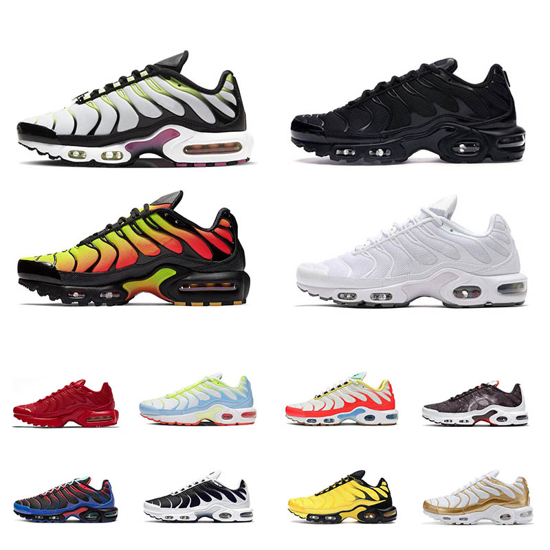 TN plus men women running shoe Fade Chrome Yellow frequency pack Gradient Black Red Habanero Navy Hyper blue Parachute green sports sneakers
TN plus men women running shoe Fade Chrome Yellow frequency pack Gradient Black Red Habanero Navy Hyper blue Parachute green sports sneakers