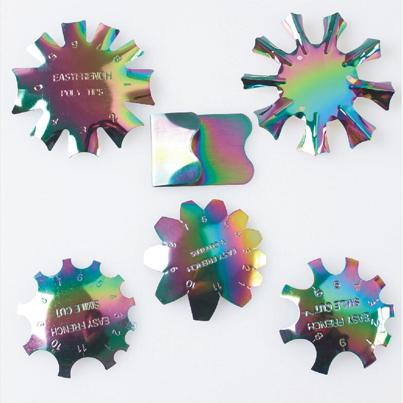 9 Colors Nail Edge Trimmer Metal Trimmer French Cutter Nail Gel Edge Template Cutter Manicure Tool ,HG6776-UI7
9 Colors Nail Edge Trimmer Metal Trimmer French Cutter Nail Gel Edge Template Cutter Manicure Tool ,HG6776-UI7