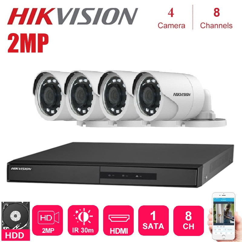 English Hikvision 4Pcs Outdoor 2MP 4 In 1 HD Night Vision Camera With 8 Channels DVR Surveillance Cctv Security System Kits
English Hikvision 4Pcs Outdoor 2MP 4 In 1 HD Night Vision Camera With 8 Channels DVR Surveillance Cctv Security System Kits