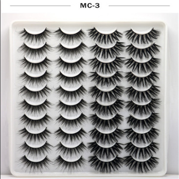 Imitated Mink eyelashes1 box of 20 sets of 3D False Eyelashes Soft Natural Thick Fake Eyelash 3D Eye Lashes mink false eyelash
Imitated Mink eyelashes1 box of 20 sets of 3D False Eyelashes Soft Natural Thick Fake Eyelash 3D Eye Lashes mink false eyelash