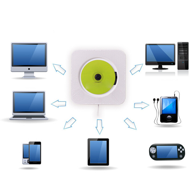 DOITOP Built-in Bluetooth Wall Mount CD Player Prenatal Audio English Repetition Support CD AUX USB FM Play HOT
DOITOP Built-in Bluetooth Wall Mount CD Player Prenatal Audio English Repetition Support CD AUX USB FM Play HOT