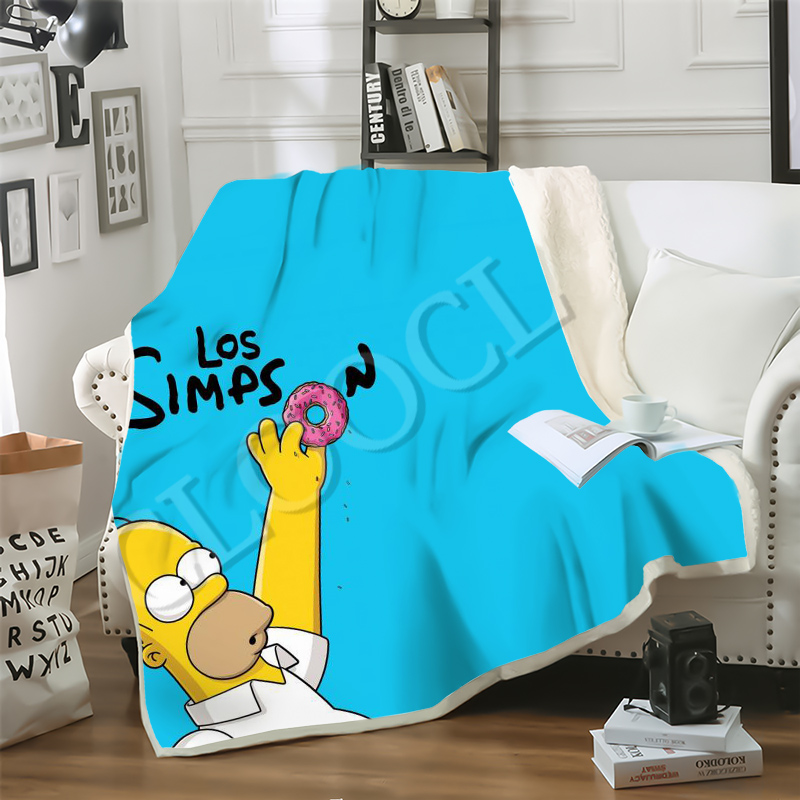 CLOOCL Catoon Anime The Simpsons Warm Plush Blanket 3D Print Soft Winter Blanket Bed Travel Decorative Sofa Fashion Two-layer Quilt
CLOOCL Catoon Anime The Simpsons Warm Plush Blanket 3D Print Soft Winter Blanket Bed Travel Decorative Sofa Fashion Two-layer Quilt