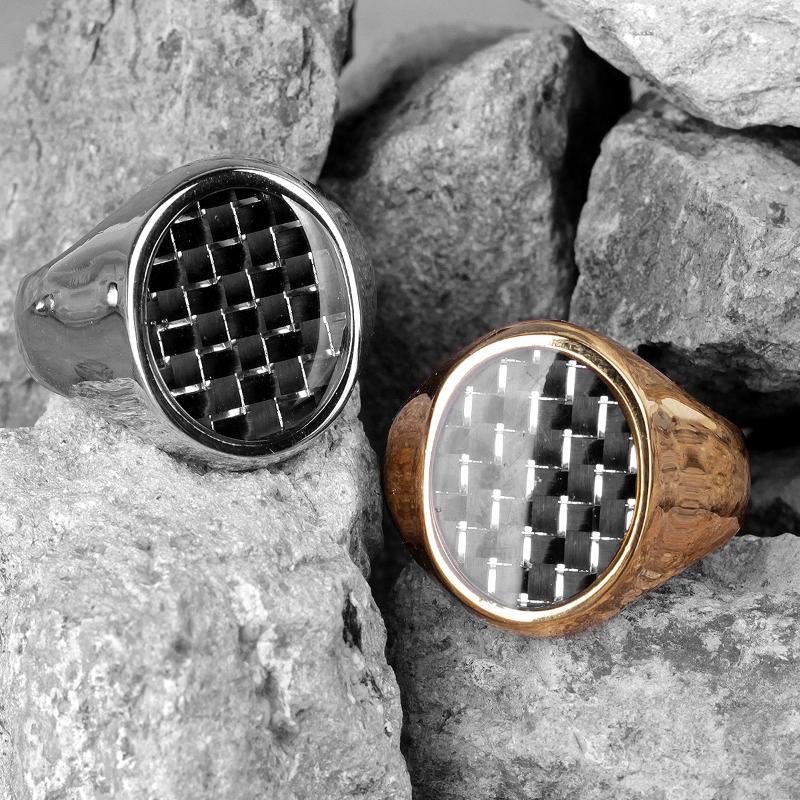 Stainless Steel Men Rings Carbon Fiber Luxury Gold Elegant Simple Classics for Male Boyfriend Jewelry Creativity Gift Wholesale
Stainless Steel Men Rings Carbon Fiber Luxury Gold Elegant Simple Classics for Male Boyfriend Jewelry Creativity Gift Wholesale