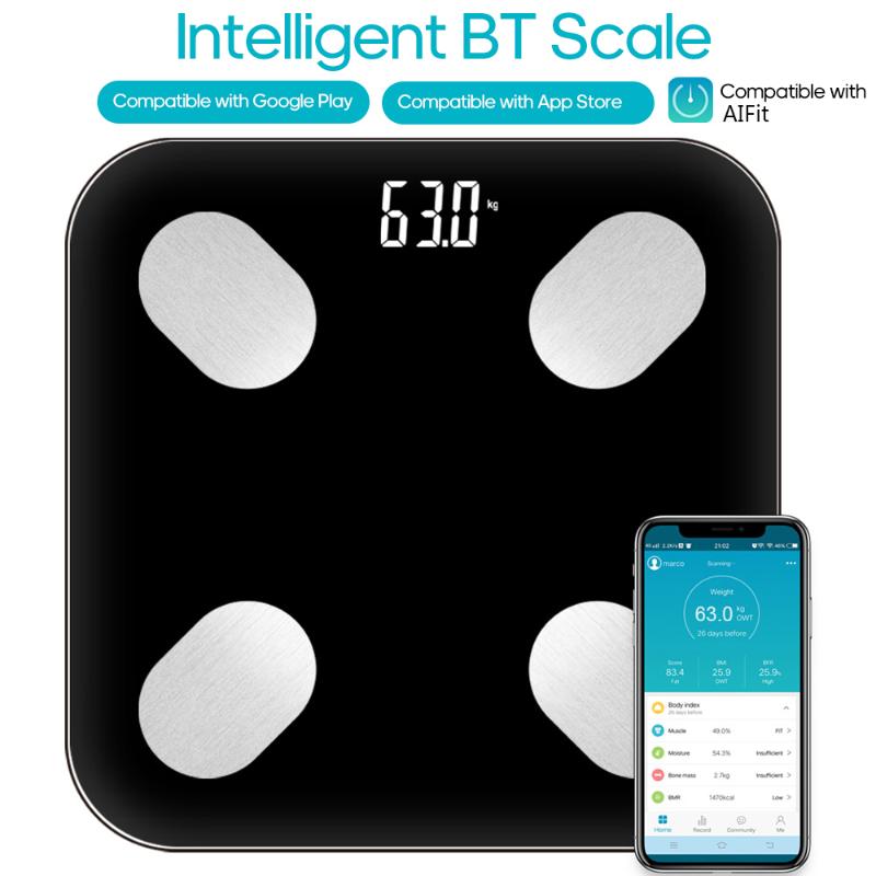 Home Use Intelligent BT Electronic Weight Scale Body Fat Scales Health Body Composition Analyzer Monitor
Home Use Intelligent BT Electronic Weight Scale Body Fat Scales Health Body Composition Analyzer Monitor
