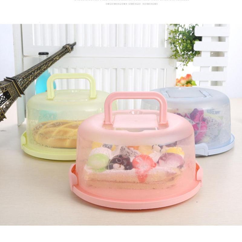 New Round Cake Box Carrier Handle Pastry Storage Holder Dessert Container Cover Case Birthday Wedding Party Cake Accessories A20, Green
New Round Cake Box Carrier Handle Pastry Storage Holder Dessert Container Cover Case Birthday Wedding Party Cake Accessories A20, Green