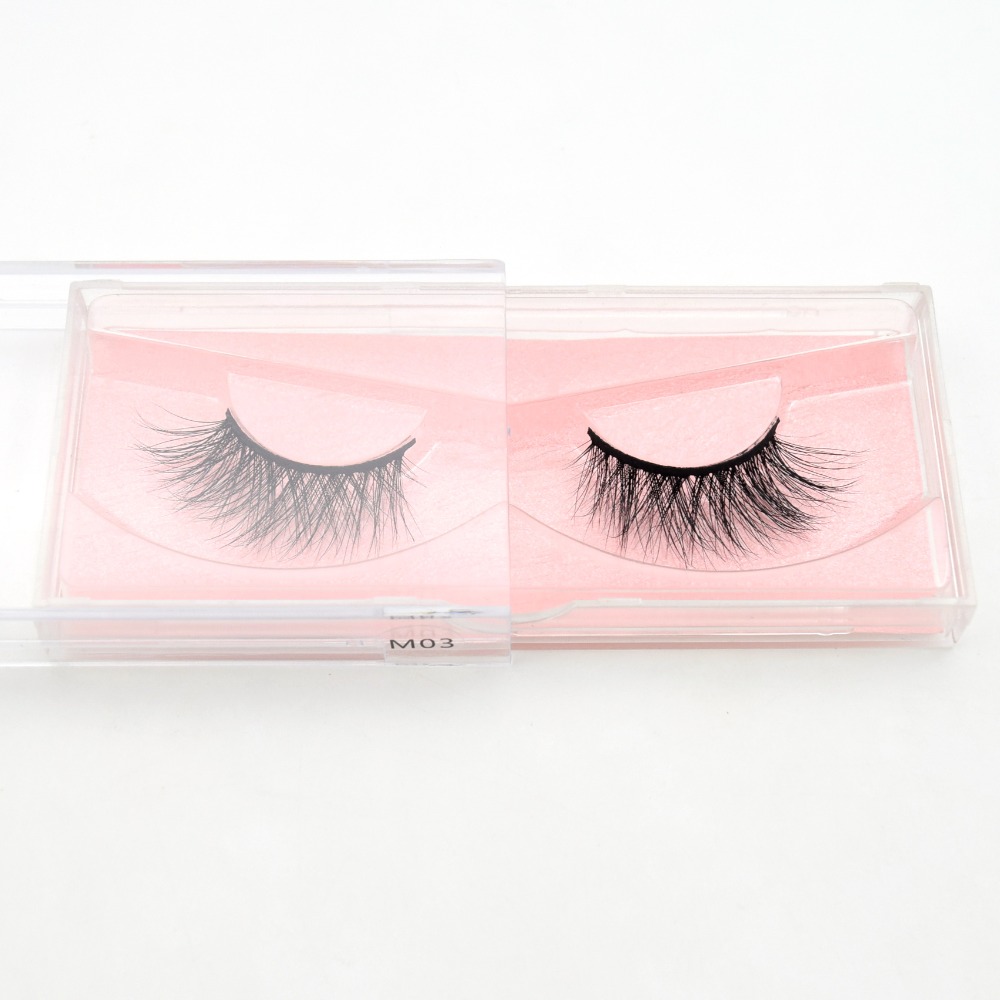 100% Handmade Full Volume Stunning Mink Eyelashes 3D Natural Long Mink Lashes Full Strip Lashes Maquillage Makeup