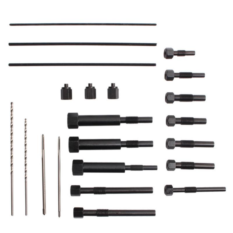 22pcs Glow Plug Heater Removal Set Glow Plug Electrodes Extraction Repair Tool Set Hand Tools for Car Repair tool kit
22pcs Glow Plug Heater Removal Set Glow Plug Electrodes Extraction Repair Tool Set Hand Tools for Car Repair tool kit