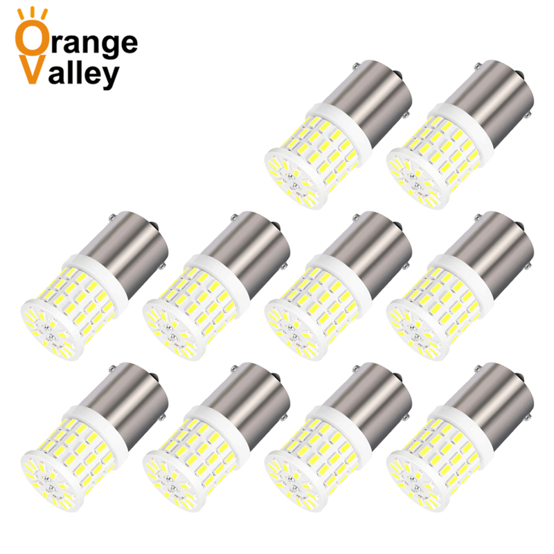 10PCS Super Bright 1156 BA15S BAU15S BAY15D 1157 P21W 57 SMD 3014 LED Car Auto Indicator Turn Side Light Parking Lamp, As pic
10PCS Super Bright 1156 BA15S BAU15S BAY15D 1157 P21W 57 SMD 3014 LED Car Auto Indicator Turn Side Light Parking Lamp, As pic