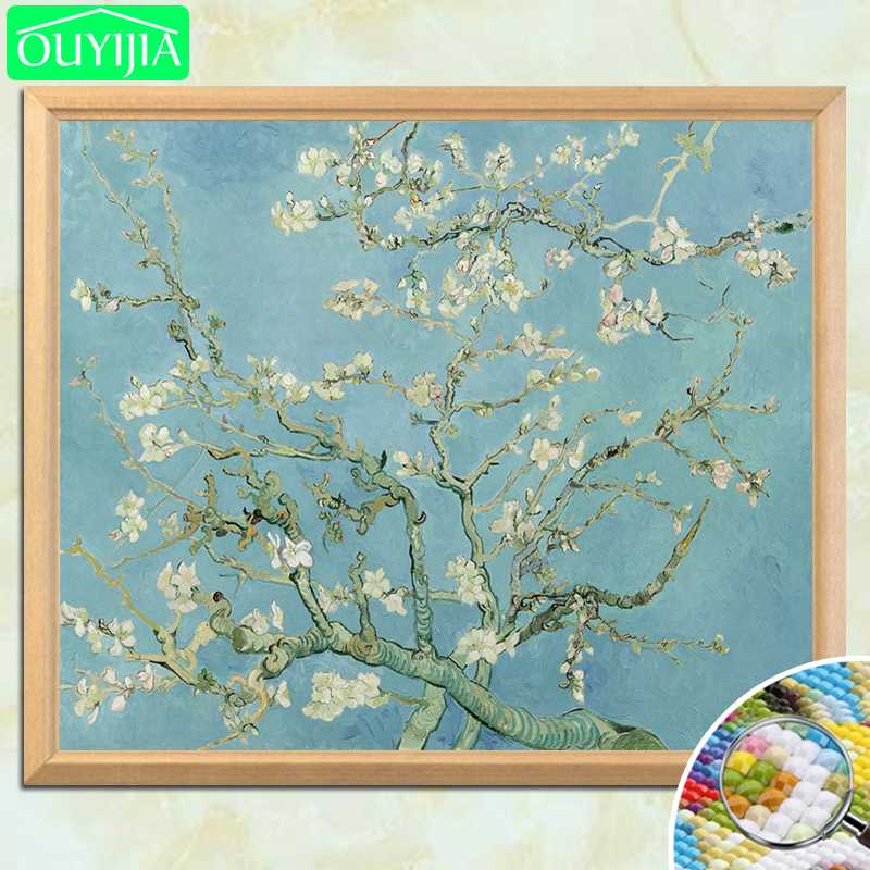 Gogh Famous Painting "Almond Blossom" 5D DIY Diamond Painting Full Square Diamond Embroidery Sale Rhinestones Picture
Gogh Famous Painting "Almond Blossom" 5D DIY Diamond Painting Full Square Diamond Embroidery Sale Rhinestones Picture
