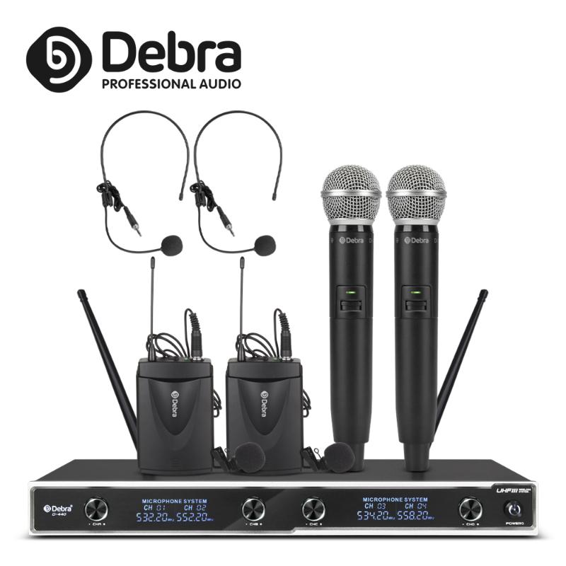 Debra D-440 Professional Wireless Microphone System With Lavalier,Headset& Handheld for Stage Church Family Party Small Karaoke
Debra D-440 Professional Wireless Microphone System With Lavalier,Headset& Handheld for Stage Church Family Party Small Karaoke