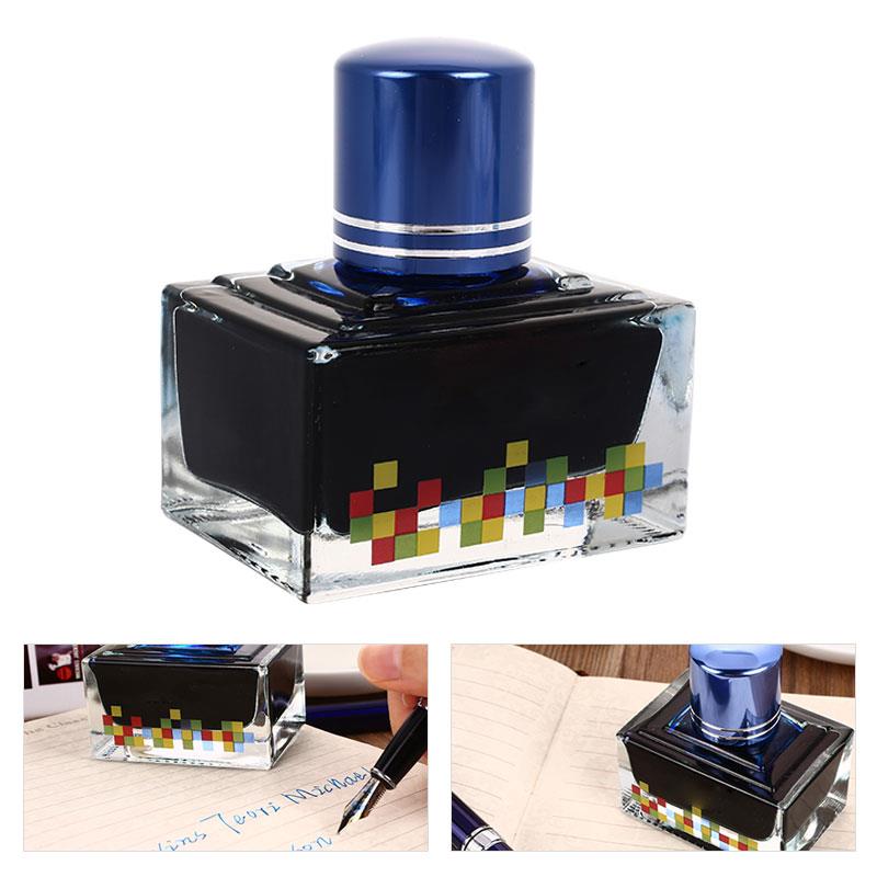 40 Ml 12 Colors Black Pen Ink Fountain Pen Ink Glass Bottle Useful Writing Tool Office School Supplies Durable Calligraphy
40 Ml 12 Colors Black Pen Ink Fountain Pen Ink Glass Bottle Useful Writing Tool Office School Supplies Durable Calligraphy