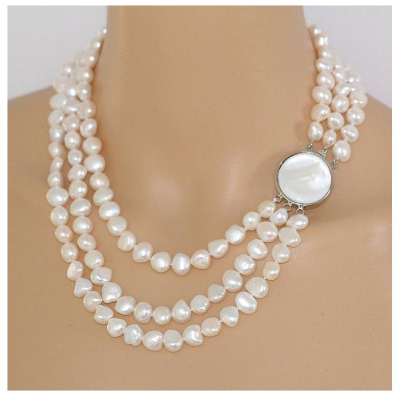 Select color jewellery,17-19inch Real Pearl Necklace,8-9mm Baroque Freshwater Pearl Necklace,Bridesmaids Girl Gift
Select color jewellery,17-19inch Real Pearl Necklace,8-9mm Baroque Freshwater Pearl Necklace,Bridesmaids Girl Gift