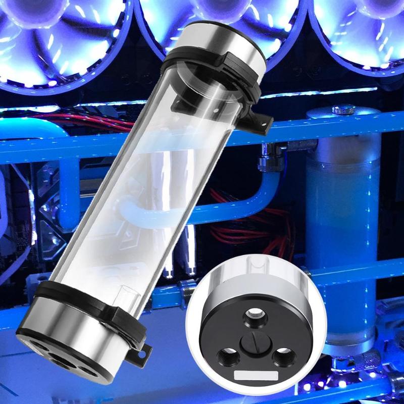 Cylinder Reservoir Water Tank Water Cooling Kit for PC Liquid Cooling Computer Accessories 234mm
Cylinder Reservoir Water Tank Water Cooling Kit for PC Liquid Cooling Computer Accessories 234mm