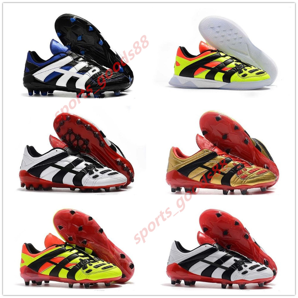 2020 Original 98 Predator Football Boots Dream Accelerator Champagne FG/IC Soccer Shoes Cleats Sports Sneakers Designer Trainers 39-45, Colour 6
2020 Original 98 Predator Football Boots Dream Accelerator Champagne FG/IC Soccer Shoes Cleats Sports Sneakers Designer Trainers 39-45, Colour 6