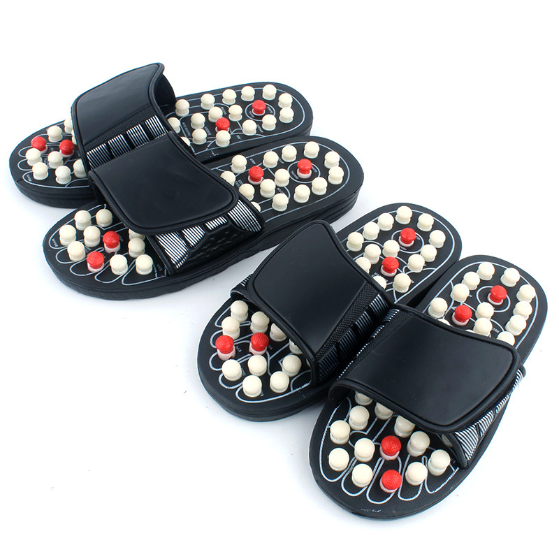 Massage Slippers Sandal For Men Feet Chinese Acupressure Therapy Medical Rotating Foot Massager Shoes Unisex, Black
Massage Slippers Sandal For Men Feet Chinese Acupressure Therapy Medical Rotating Foot Massager Shoes Unisex, Black