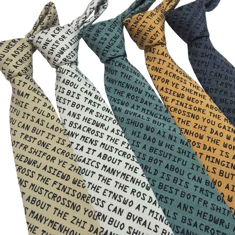 Letter Men Tie 2020 Men's Skinny Tie Wedding Ties Necktie For Men Business 7cm Necktie Man Fashion Clothing Shirt Accessories
Letter Men Tie 2020 Men's Skinny Tie Wedding Ties Necktie For Men Business 7cm Necktie Man Fashion Clothing Shirt Accessories