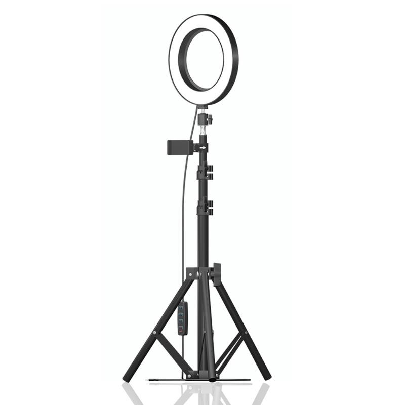 16cm LED Fill Ring Light for Photography lighting Streaming YouTube Video with Tripod Head Phone Holder 50/68cm Tripod Stand
16cm LED Fill Ring Light for Photography lighting Streaming YouTube Video with Tripod Head Phone Holder 50/68cm Tripod Stand