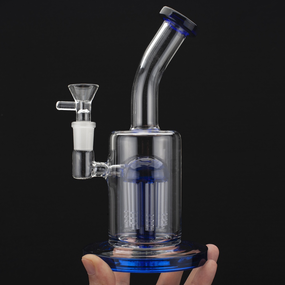 8 Inch Mini Dab Rig Colorful 5mm Thickness Glass Bongs Inline Perc Water Pipes 14mm Joint Oil Rigs Small Bong For Quartz Banger
8 Inch Mini Dab Rig Colorful 5mm Thickness Glass Bongs Inline Perc Water Pipes 14mm Joint Oil Rigs Small Bong For Quartz Banger