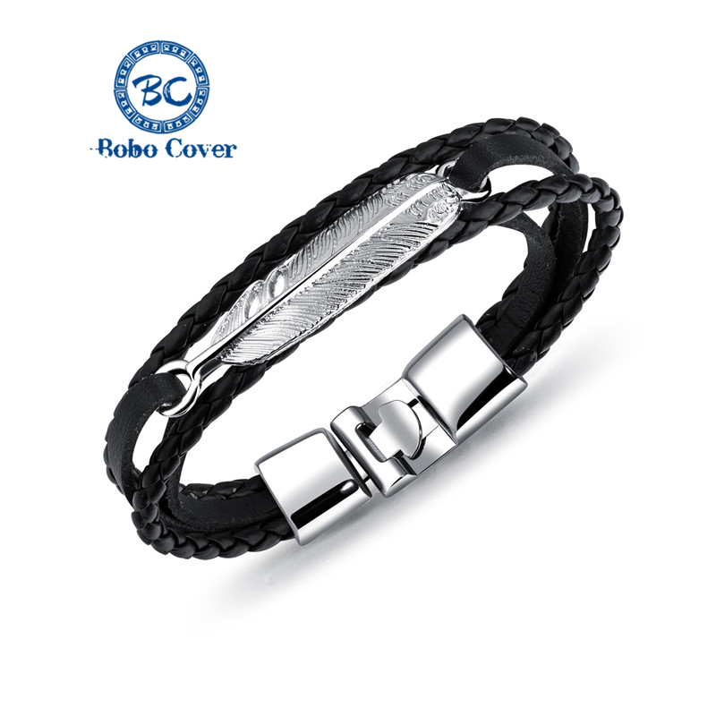 Braid Leather Feather Shape Accessories Men's Bracelet Vintage Leather Charm Bracelets Women Couple Bangles Handmade Lucky Gifts
Braid Leather Feather Shape Accessories Men's Bracelet Vintage Leather Charm Bracelets Women Couple Bangles Handmade Lucky Gifts