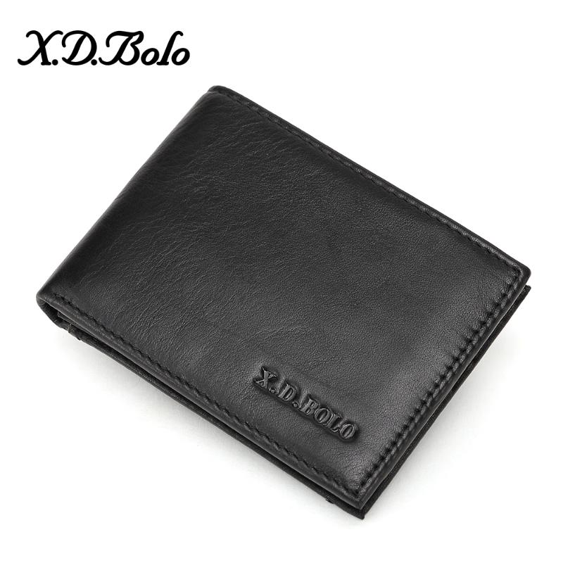 XDBOLO Black Men's Wallet Genuine Leather Purse for Men Thin Male Wallet Card Holder Real Leather Mini Purses Wholesale 2020
XDBOLO Black Men's Wallet Genuine Leather Purse for Men Thin Male Wallet Card Holder Real Leather Mini Purses Wholesale 2020