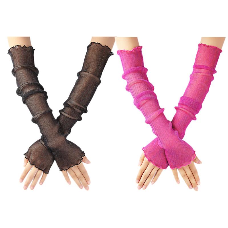 2Pcs Sunscreen Sleeves UV Protection Arm Cover Sunscreen Protector Cooling Sleeves for Summer Outdoor (Black Rosy
2Pcs Sunscreen Sleeves UV Protection Arm Cover Sunscreen Protector Cooling Sleeves for Summer Outdoor (Black Rosy
