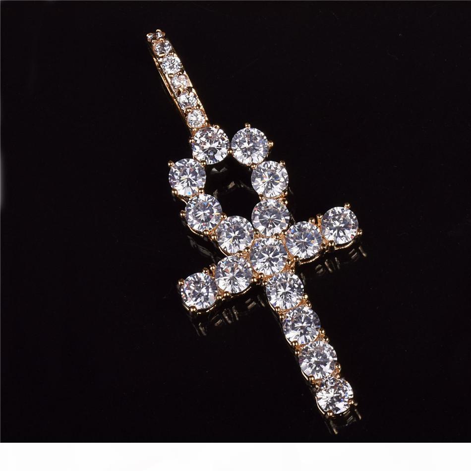 Men's Women Hip hop Jewelry Zircon Ankh Cross 5mmTennis Chain Pendant Necklace Charm Bling Cubic Zircon For Gift Drop Shipping
Men's Women Hip hop Jewelry Zircon Ankh Cross 5mmTennis Chain Pendant Necklace Charm Bling Cubic Zircon For Gift Drop Shipping