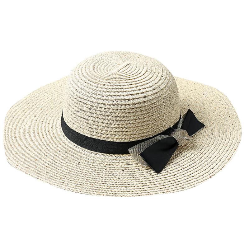 Lncdis Floppy Ffloppy Oldable Ladies Women Straw Beach Sun Summer Hat Beige Wide Brim Breathable Cap Outdoor Beach Sunhat C1, Ny 
Lncdis Floppy Ffloppy Oldable Ladies Women Straw Beach Sun Summer Hat Beige Wide Brim Breathable Cap Outdoor Beach Sunhat C1, Ny