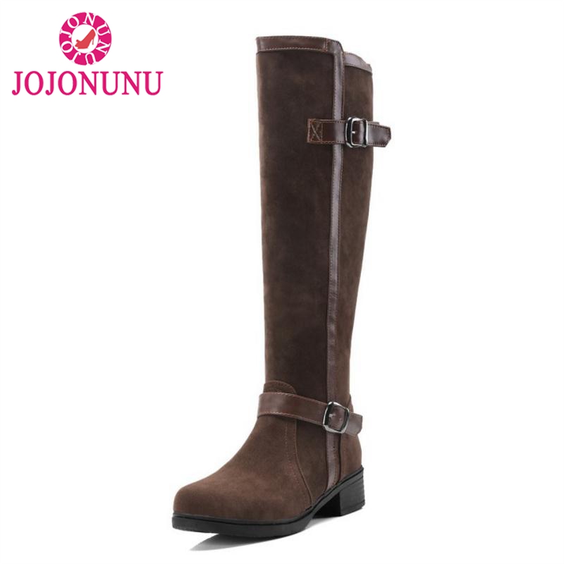 FITWEE Size 33-43 Women Winter Boots Warm Fur Shoes Woman Knee High Flats Boots Buckle Patchwork Shoes Classic Footwear, Black
FITWEE Size 33-43 Women Winter Boots Warm Fur Shoes Woman Knee High Flats Boots Buckle Patchwork Shoes Classic Footwear, Black