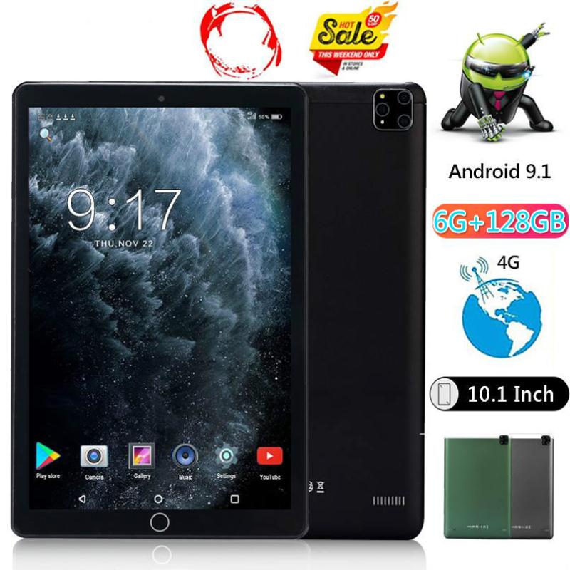 10.1 Inch Dual Sim 4G Smartphone Tablet PC WIFI Android 9.0 Octa Core 6G +128GB Tablet Dual Camera 4G Phone Pad Wifi PC, Black
10.1 Inch Dual Sim 4G Smartphone Tablet PC WIFI Android 9.0 Octa Core 6G +128GB Tablet Dual Camera 4G Phone Pad Wifi PC, Black