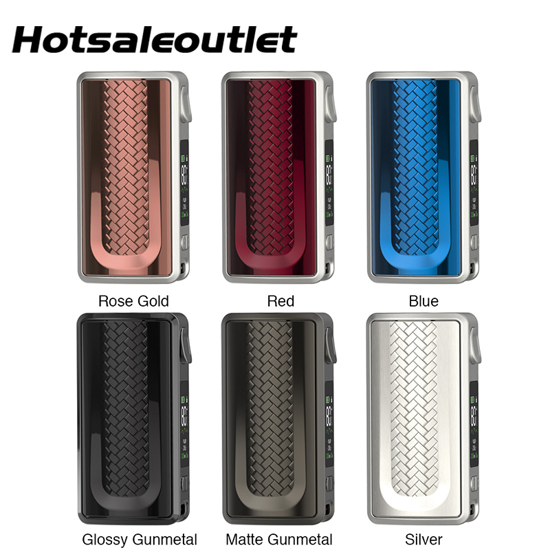 Eleaf iStick S80 80W Mod 1800mAh Portable Size and Sophisticated Design with 0.96" Screen to Show the Vaping Details 100% Original
Eleaf iStick S80 80W Mod 1800mAh Portable Size and Sophisticated Design with 0.96" Screen to Show the Vaping Details 100% Original