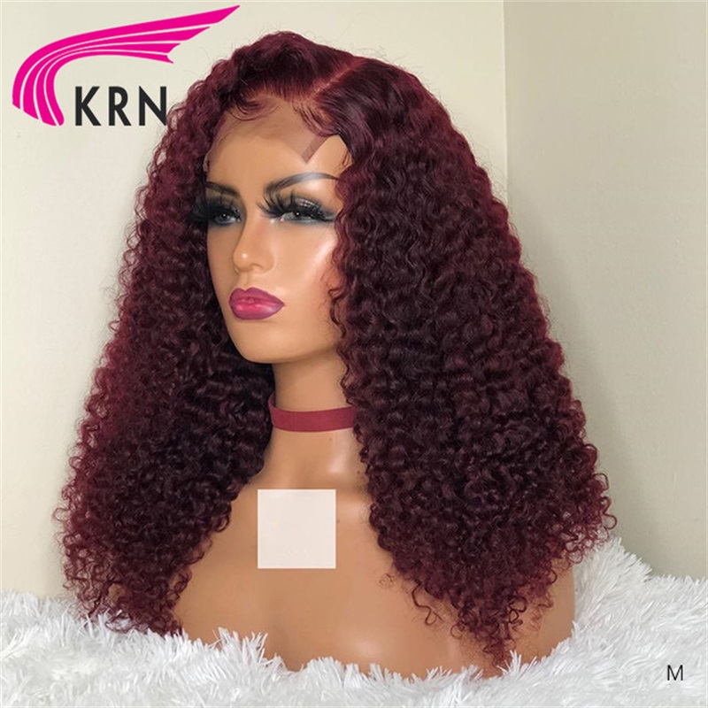 99J Color Curly 13X6 Lace Front Human Wigs Pre plucked with Baby Hair Middle Ratio Brazilian Lace Front Wig Burgundy Wigs, 13x4lace
99J Color Curly 13X6 Lace Front Human Wigs Pre plucked with Baby Hair Middle Ratio Brazilian Lace Front Wig Burgundy Wigs, 13x4lace