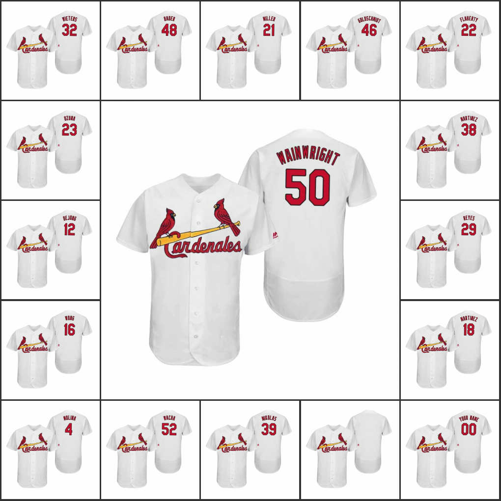 St. Louis Cardinals Men #4 Yadier Molina 22 Jack Flaherty 46 Paul Goldschmidt Women Youth Hispanic Heritage Custom Jersey, Black
St. Louis Cardinals Men #4 Yadier Molina 22 Jack Flaherty 46 Paul Goldschmidt Women Youth Hispanic Heritage Custom Jersey, Black