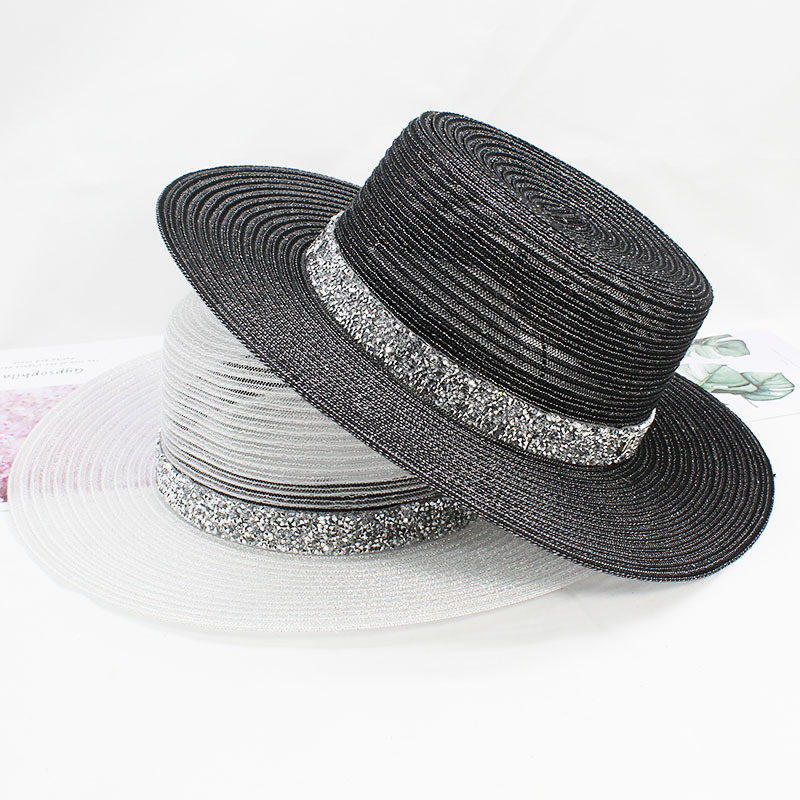 2020 New Summer Casual Sun Hats For Women Fashion Letter M Jazz Straw Beach Sun Straw Panama Hat, White
2020 New Summer Casual Sun Hats For Women Fashion Letter M Jazz Straw Beach Sun Straw Panama Hat, White