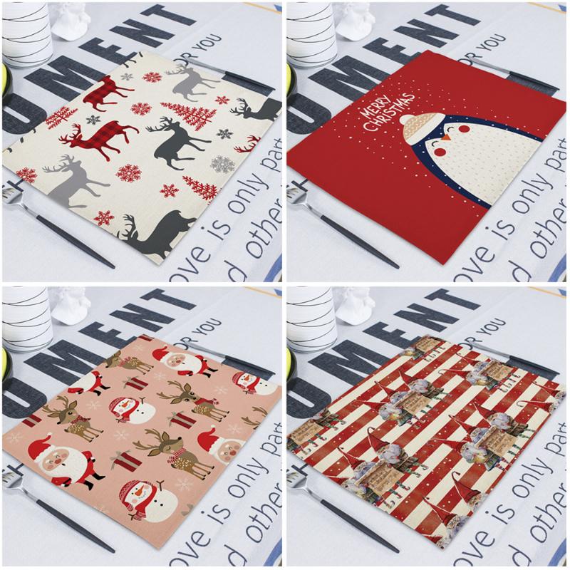 Christmas Table Napkins 42X32cm Cloth Mat Towels Fabric for Kitchen Wedding Dish Decor Paper Serving Matting Napkin Theedoek
Christmas Table Napkins 42X32cm Cloth Mat Towels Fabric for Kitchen Wedding Dish Decor Paper Serving Matting Napkin Theedoek