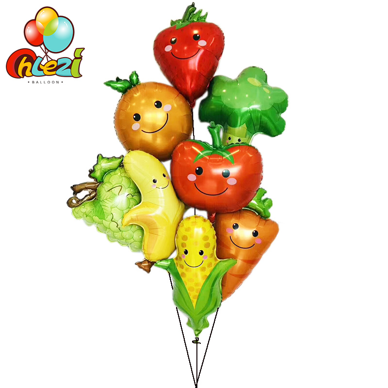 1pcs Fruit Vegetable Foil balloon Garden Party helium balloons Birthday Party Decorations Shower ballons Over Every Family Toys
1pcs Fruit Vegetable Foil balloon Garden Party helium balloons Birthday Party Decorations Shower ballons Over Every Family Toys