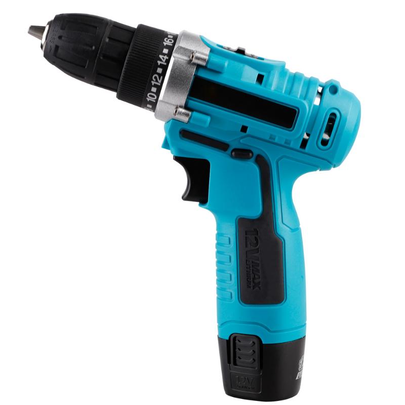 12V Electric Drill EU Plug With Rechargeable Lithium Battery Two-speed Power Electric Screwdriver Cordless Tool for Hole Punch
12V Electric Drill EU Plug With Rechargeable Lithium Battery Two-speed Power Electric Screwdriver Cordless Tool for Hole Punch