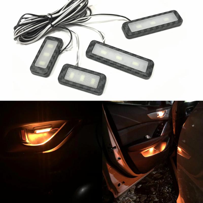Universal 4Pcs 6 Color LED Auto Light Car Interior Armrest Car Inner Bowl Light Decorative Lamp Door Handle Lights Accessories
Universal 4Pcs 6 Color LED Auto Light Car Interior Armrest Car Inner Bowl Light Decorative Lamp Door Handle Lights Accessories