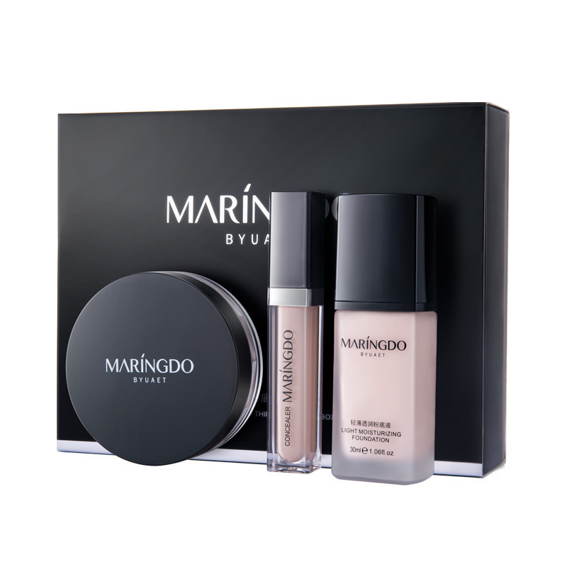 Liquid Foundation Face Foundation Makeup Set Cream Matte loose powder Base Face ALL Concealer Cosmetic Professional base, Natural color
Liquid Foundation Face Foundation Makeup Set Cream Matte loose powder Base Face ALL Concealer Cosmetic Professional base, Natural color