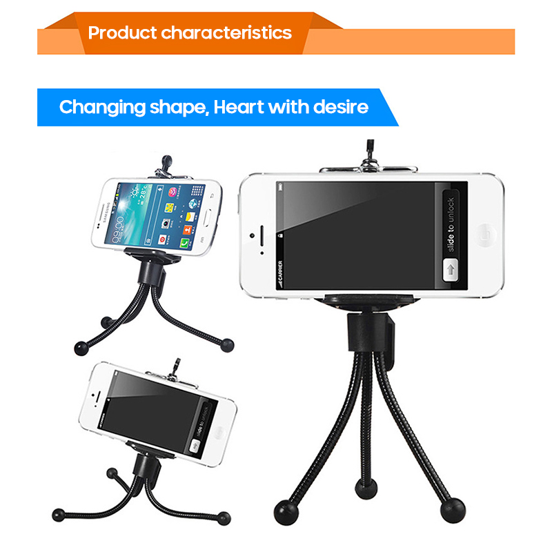 Mini Flexible Sponge Octopus Tripod 360° Adjustable Travel Portable Camera Stand For Huawei Smart Phone
Mini Flexible Sponge Octopus Tripod 360° Adjustable Travel Portable Camera Stand For Huawei Smart Phone