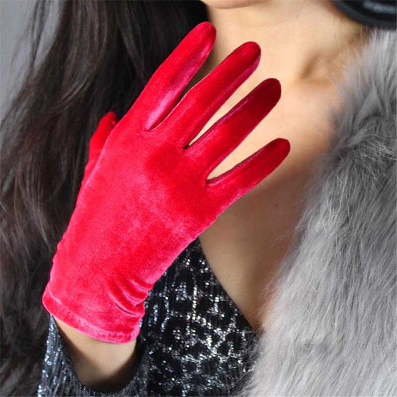 Velvet Short Gloves 22cm Pink Rose Red Female Models High Elastic Velvet Gold Touch Screen SRMH22
Velvet Short Gloves 22cm Pink Rose Red Female Models High Elastic Velvet Gold Touch Screen SRMH22