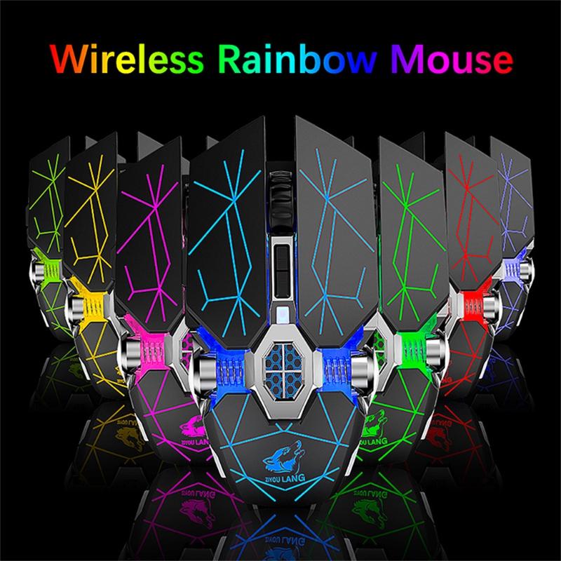 X13 Wireless Gaming Mouse Dual Mode 2.4G+ Bluetooth USB Rechargeable Gamer Backlight Mice 2400 Adjustable 6 Button Mouse
X13 Wireless Gaming Mouse Dual Mode 2.4G+ Bluetooth USB Rechargeable Gamer Backlight Mice 2400 Adjustable 6 Button Mouse