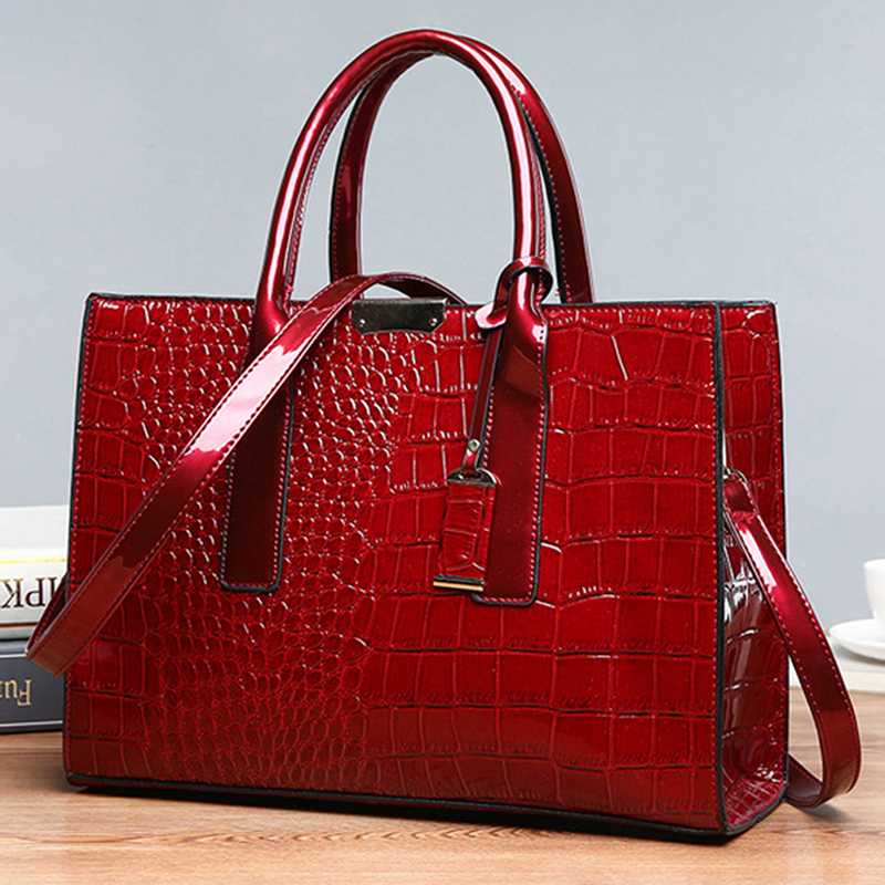 European American New Women Alligator Shoulder Bag Embossed Large Capacity Wild Messenger Bag Handbag Baitao Oblique Lady, Red
European American New Women Alligator Shoulder Bag Embossed Large Capacity Wild Messenger Bag Handbag Baitao Oblique Lady, Red