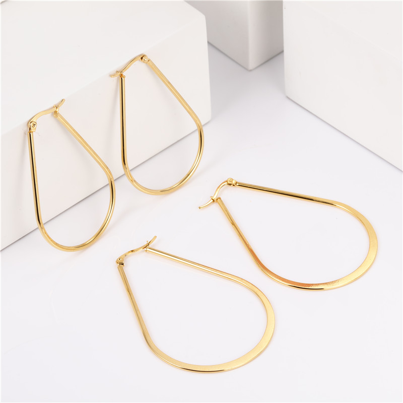 OUFEI Water Drop Earrings For Women Stainless Steel Jewelry Woman Hoop Earrings 2020 Fashion Jewelry Accessories Free Shipping
OUFEI Water Drop Earrings For Women Stainless Steel Jewelry Woman Hoop Earrings 2020 Fashion Jewelry Accessories Free Shipping