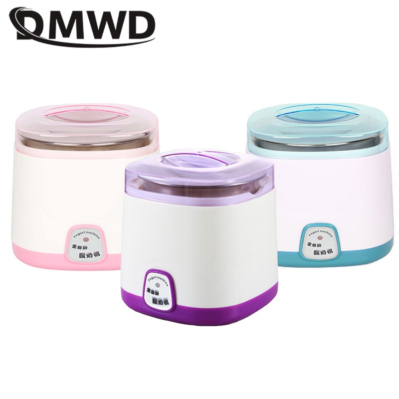 DMWD 1L Electric Yogurt Maker Natto fermentation Machine DIY Stainless Steel Liner Container Full-automatic Kitchen Appliance
DMWD 1L Electric Yogurt Maker Natto fermentation Machine DIY Stainless Steel Liner Container Full-automatic Kitchen Appliance
